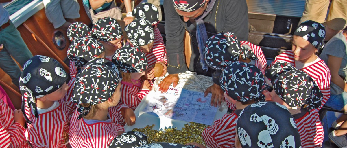 Piratenfahrt für Kids